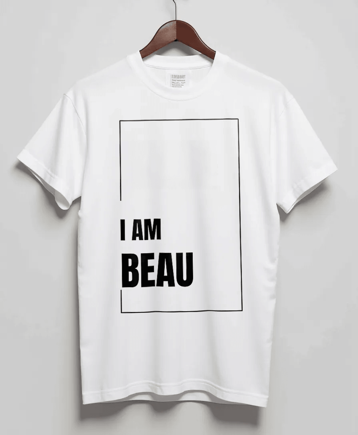 Personalized High-Quality "I Am BEAU" T-shirt - Unique Statement Piece