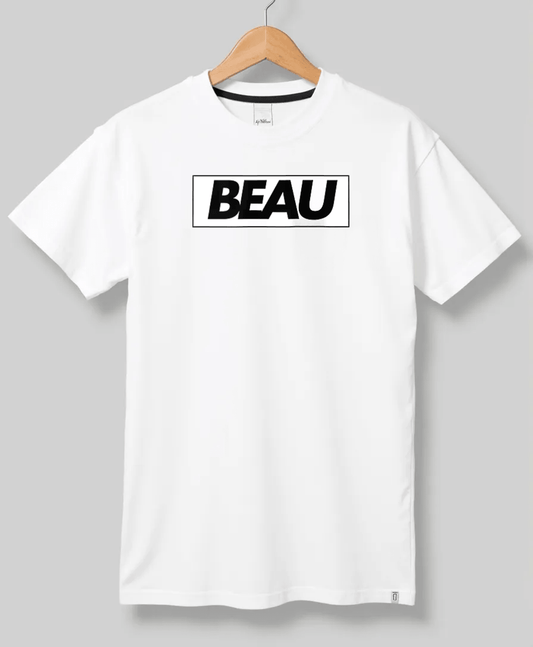 Distinctive BEAU Personalized T-Shirt - Modern Minimalist Design