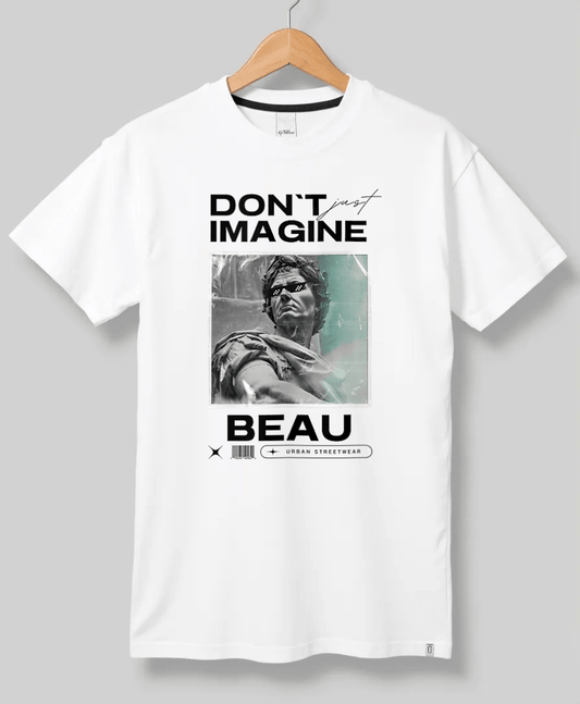 Elevate Your Style BEAU - Personalized Bold Streetwear T-Shirt