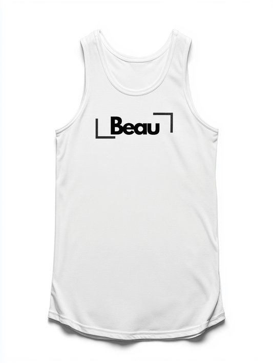 Exclusive "BEAU" Custom Tank Top - Sleek, Modern Design