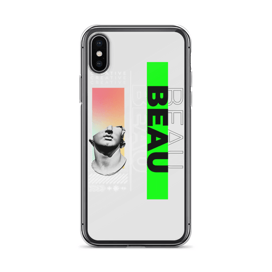 Artistic BEAU Custom Phone Case - Dynamic Modern Design