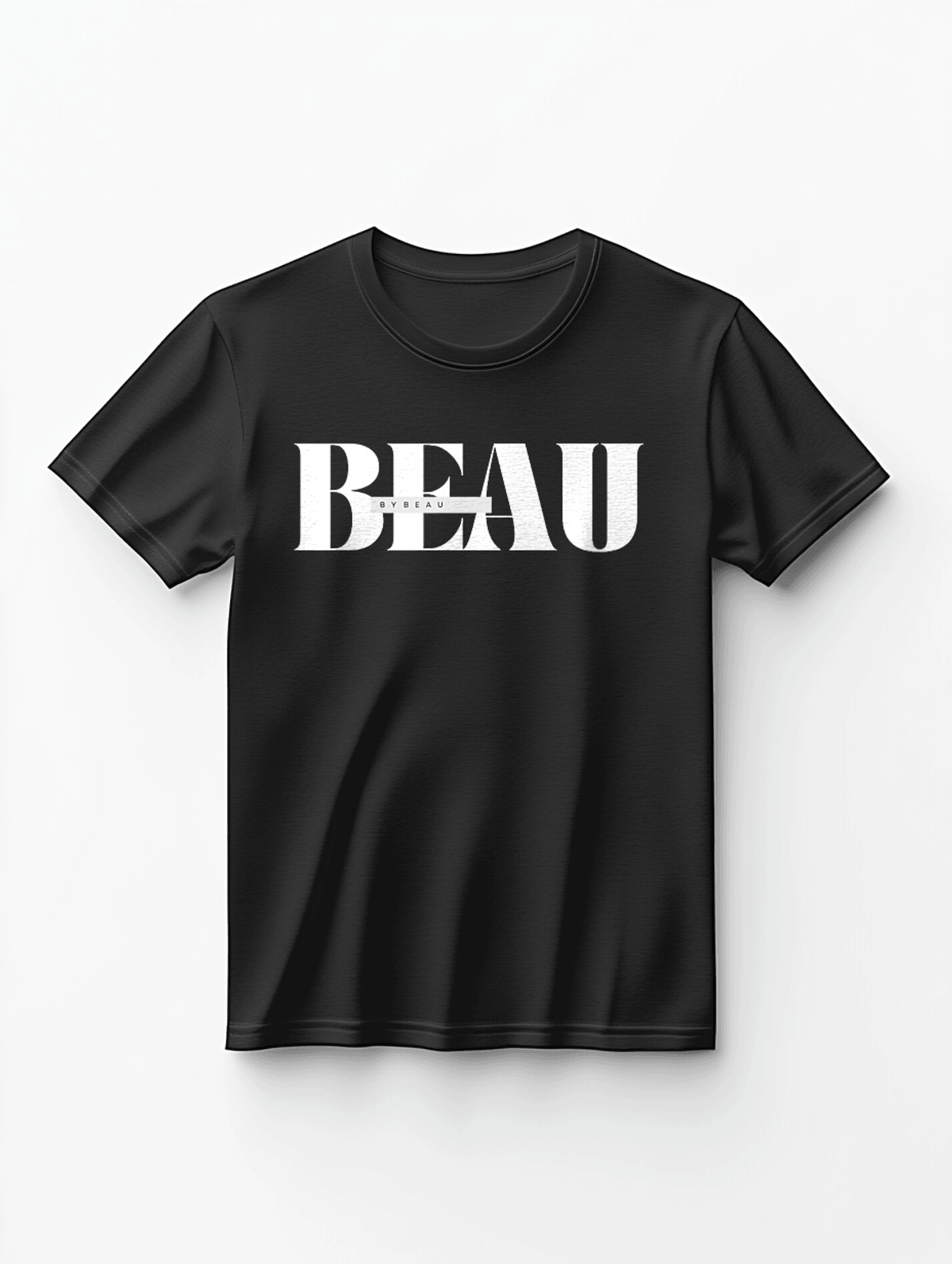 Modern Minimalist BEAU T-Shirt - Personalized Design