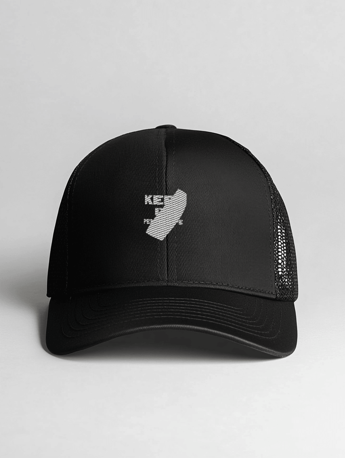 PENELOPE Cap - Classic Black, Empowering Message