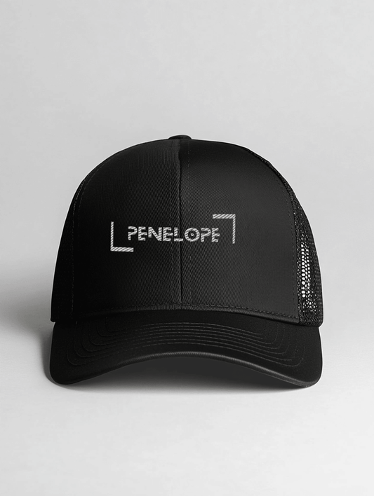 PENELOPE Personalized Sleek Black Cap
