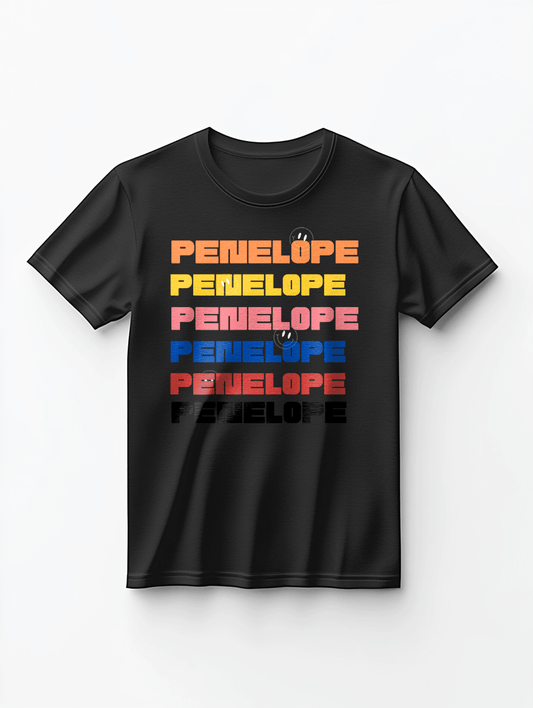 PENELOPE Retro-Style Personalized T-Shirt
