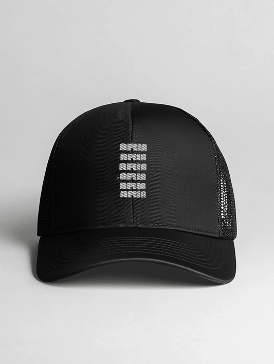 Stylish Personalized ARIA Cap - Modern Rainbow Design