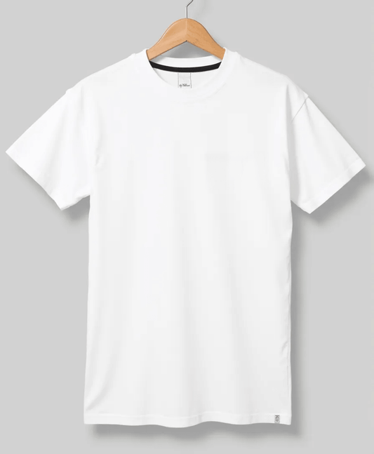 IVY Personalized White T-Shirt with Red Accent