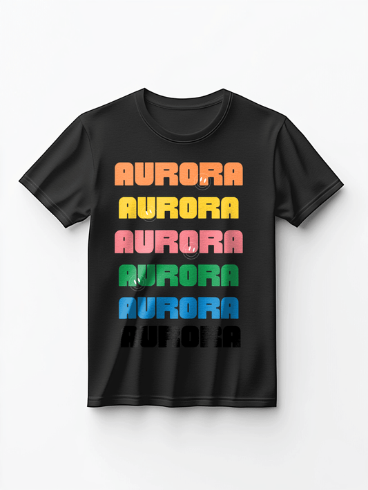 AURORA Vibrant Personalized T-Shirt
