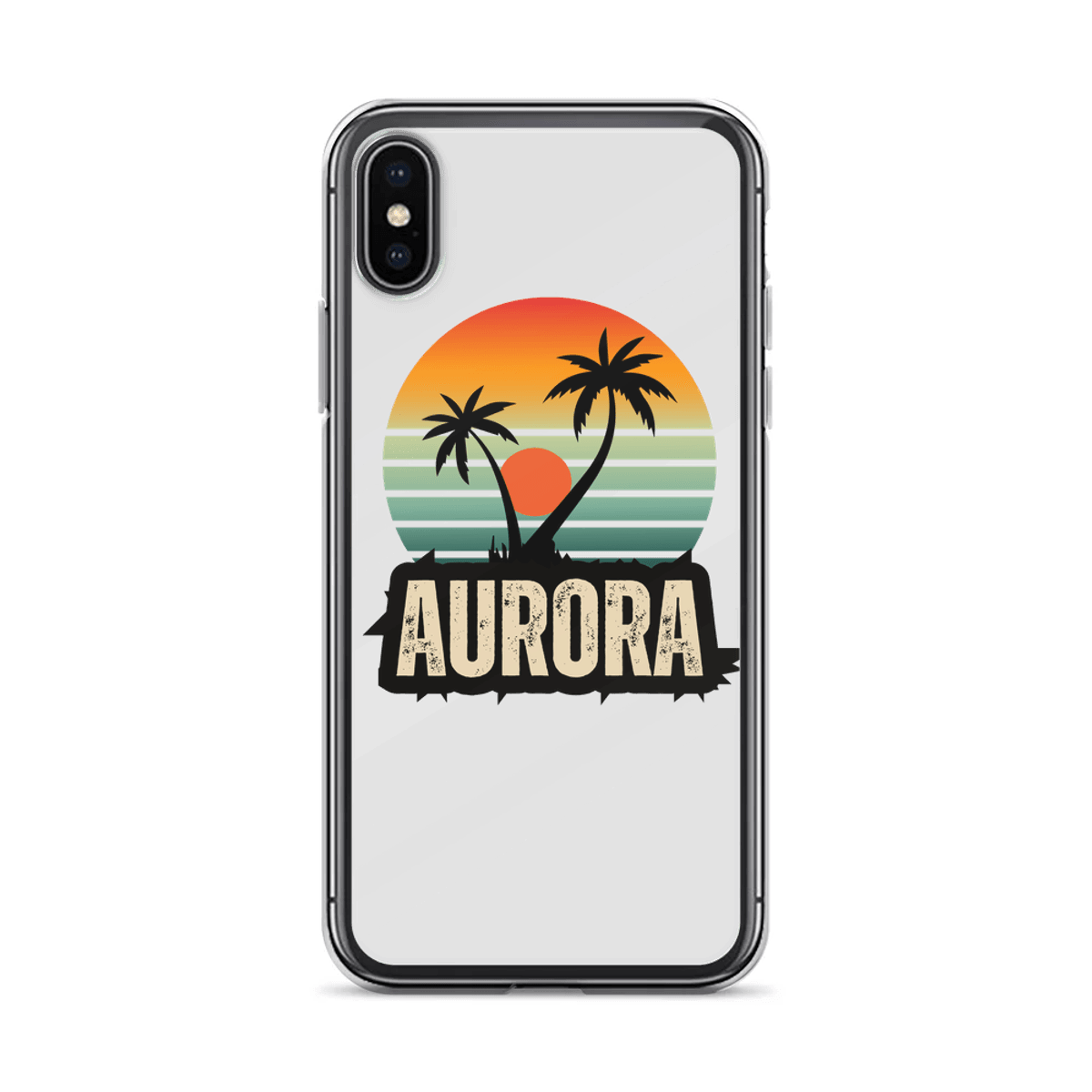 AURORA's Personalized Tropical Sunset Phone Case