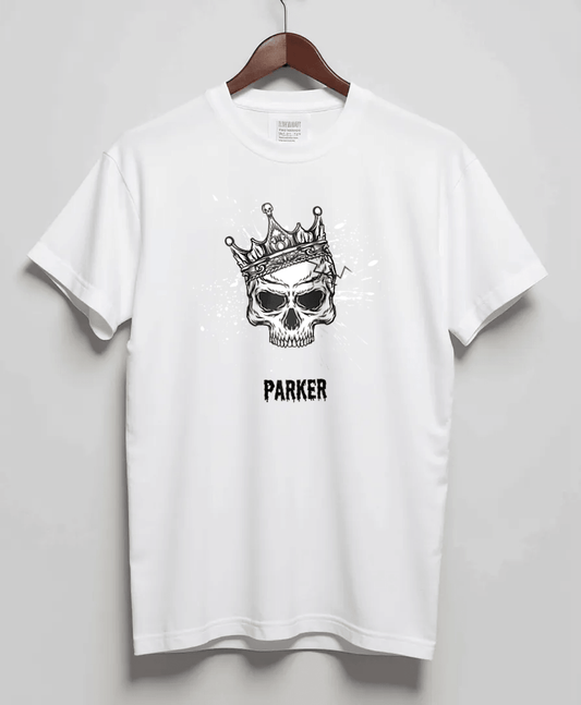 PARKER's Bold Skull T-Shirt | Personalized Style