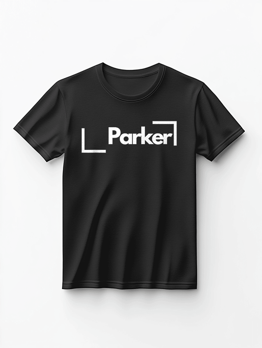 PARKER Personalized T-Shirt with Geometric Frames