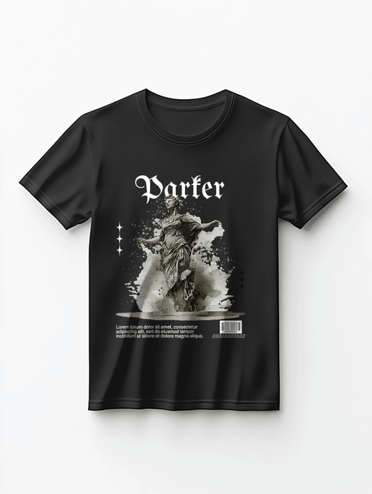 PARKER Personalized T-Shirt | Bold Monochrome Design