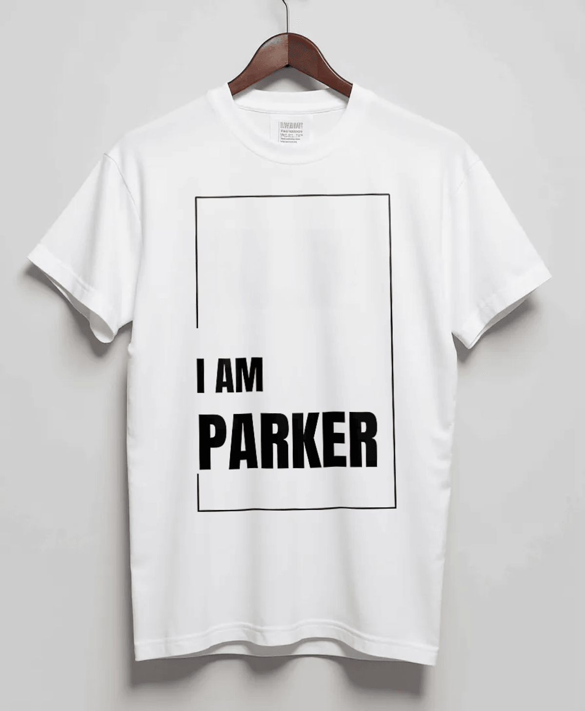 PARKER Personalized T-Shirt | Minimalist