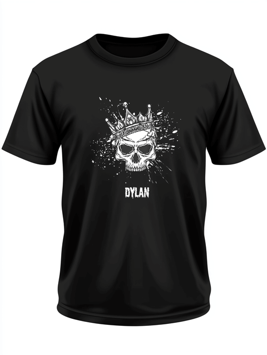 DYLAN's Personalized Skull T-Shirt