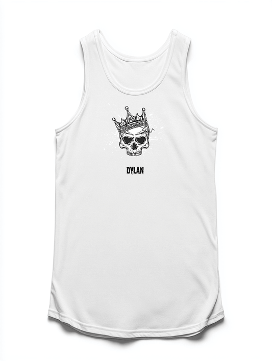DYLAN Skull Artwork Tank Top