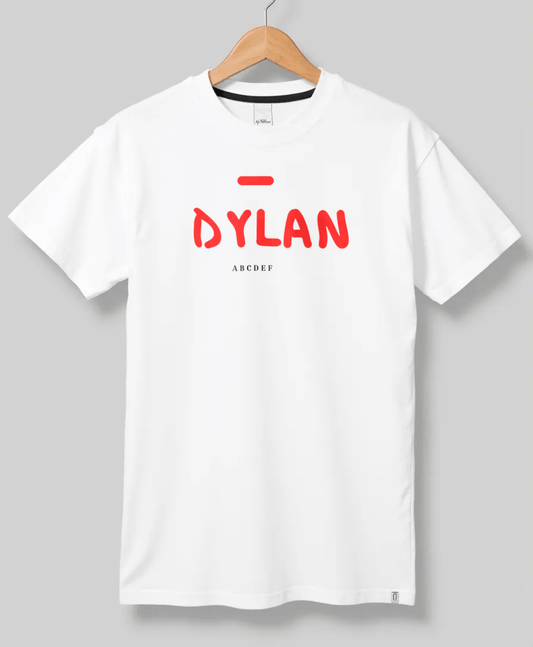 DYLAN's Personalized Minimalist T-Shirt