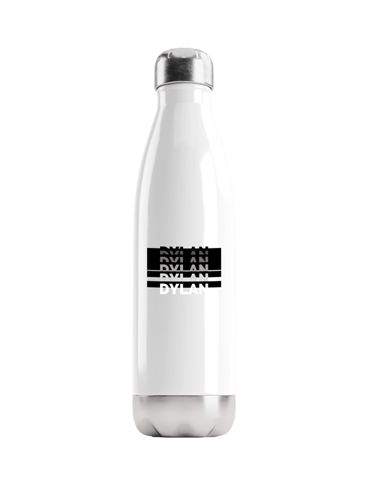 DYLAN Personalized Monochrome Water Bottle