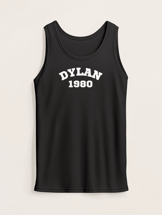DYLAN Personalized 1980 Tank Top
