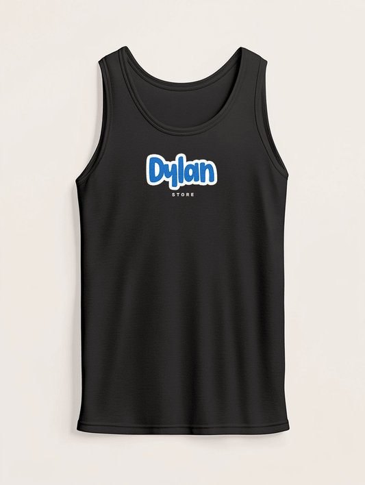 DYLAN's Personalized Black Tank Top