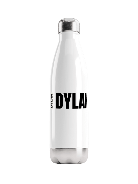 DYLAN's Personalized Water Bottle - Sleek Design