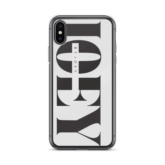 Unique JOEY Phone Case With Stylish Monochrome Tones