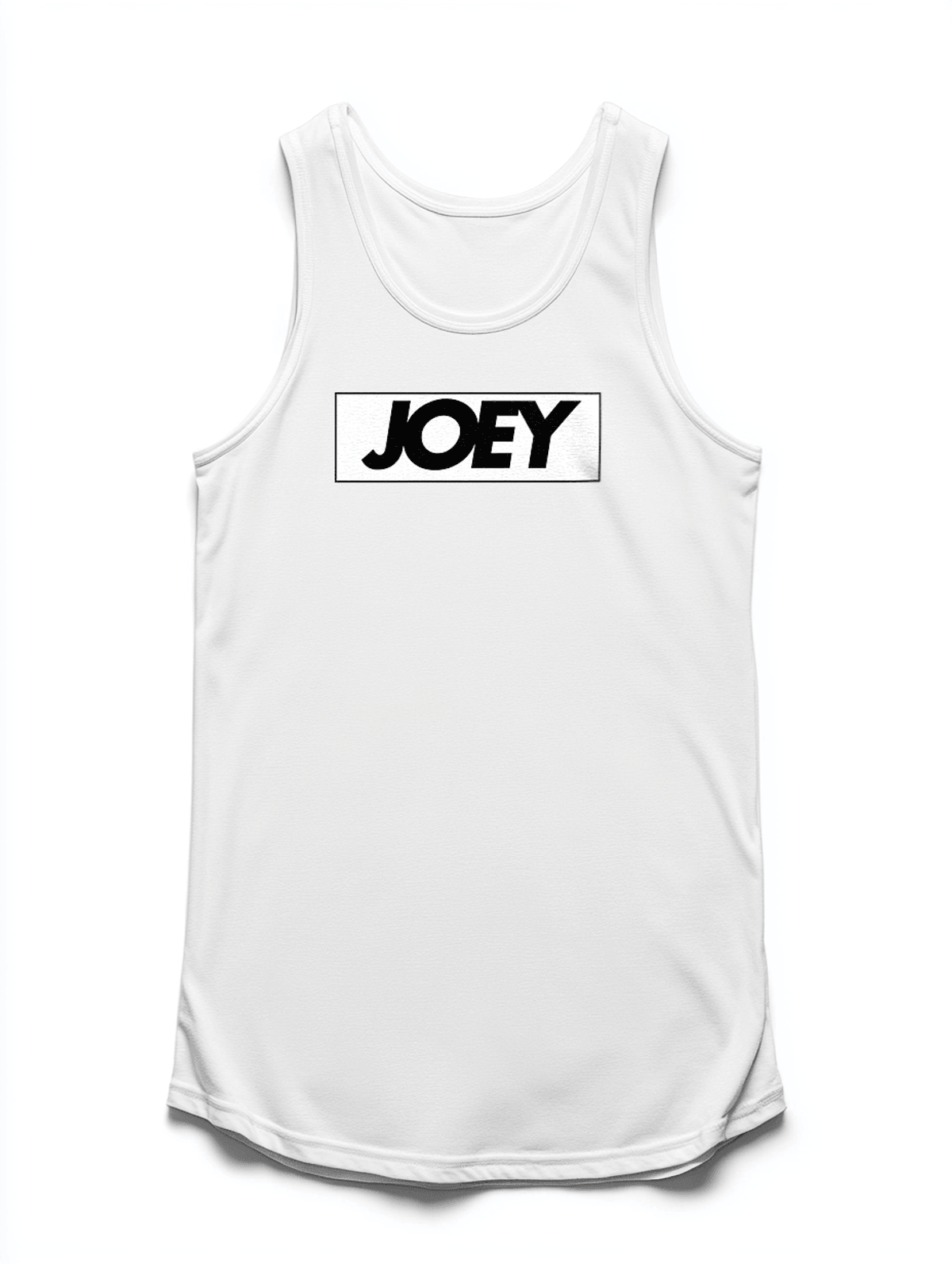 Personalized JOEY Tank Top - Minimalist Design