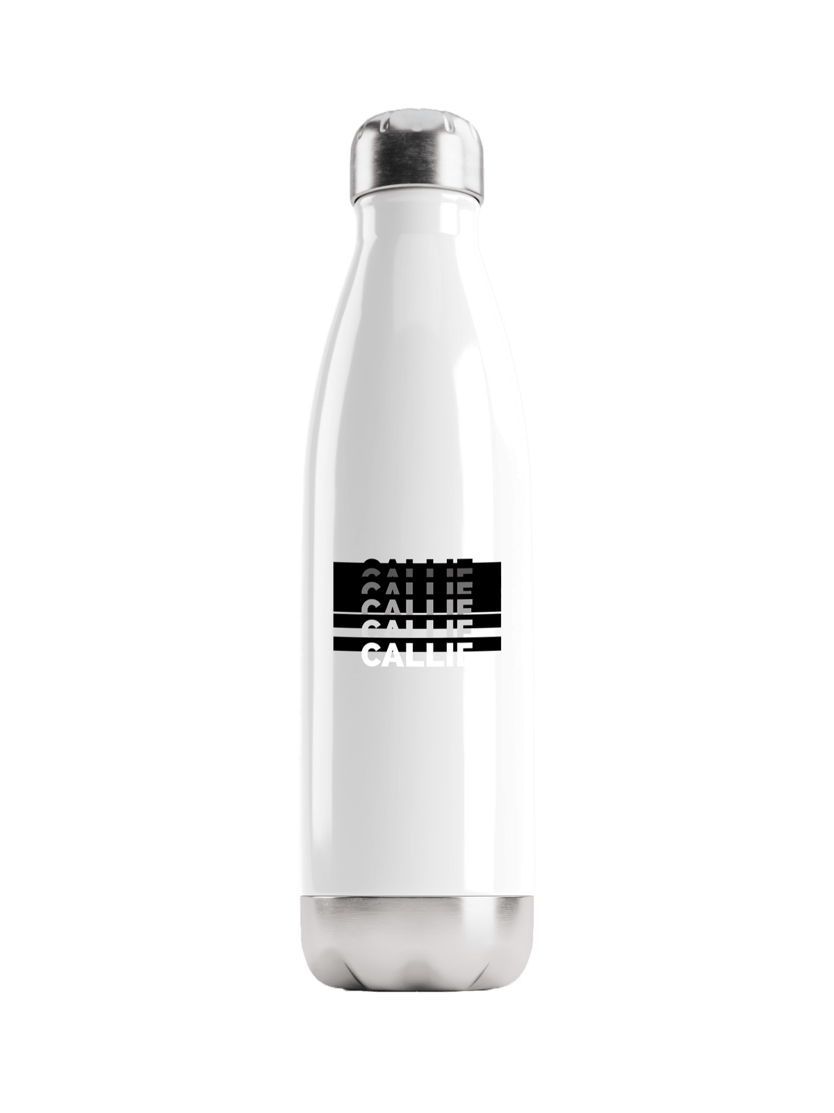 CALLIE Personalized Monochrome Water Bottle