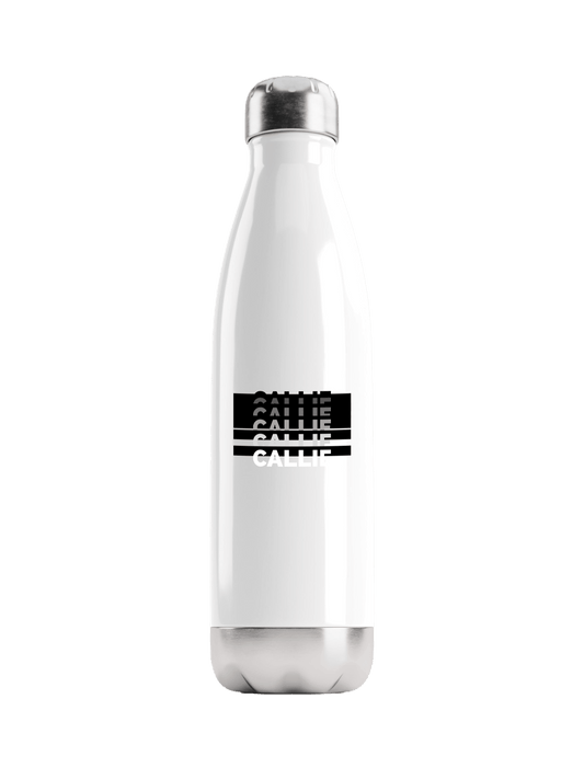 CALLIE Personalized Monochrome Water Bottle