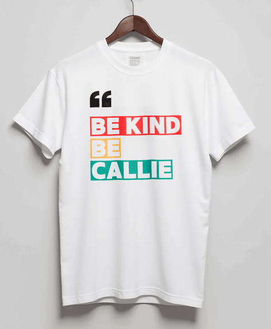 CALLIE's 'BE KIND' Personalized T-Shirt