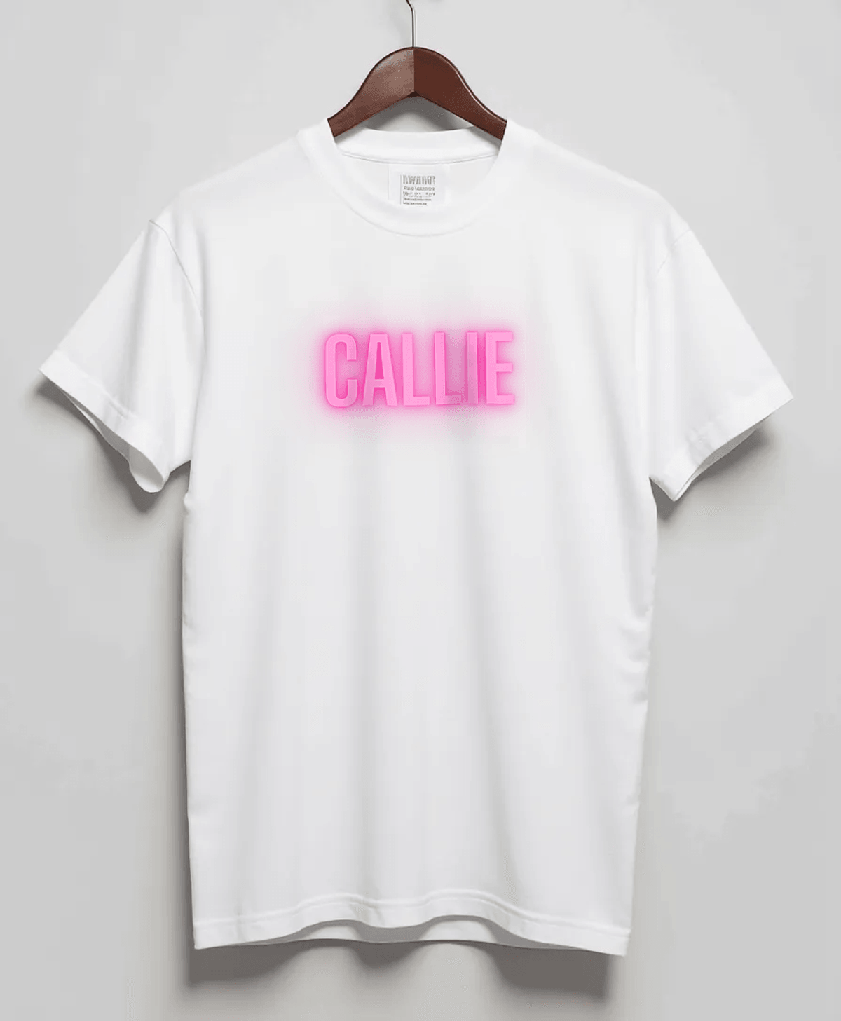 CALLIE's Personalized Bold Pink Tee