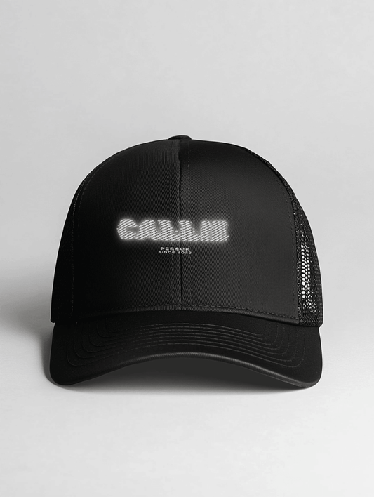 CALLIE's Personalized Trucker Cap - Glitch Design
