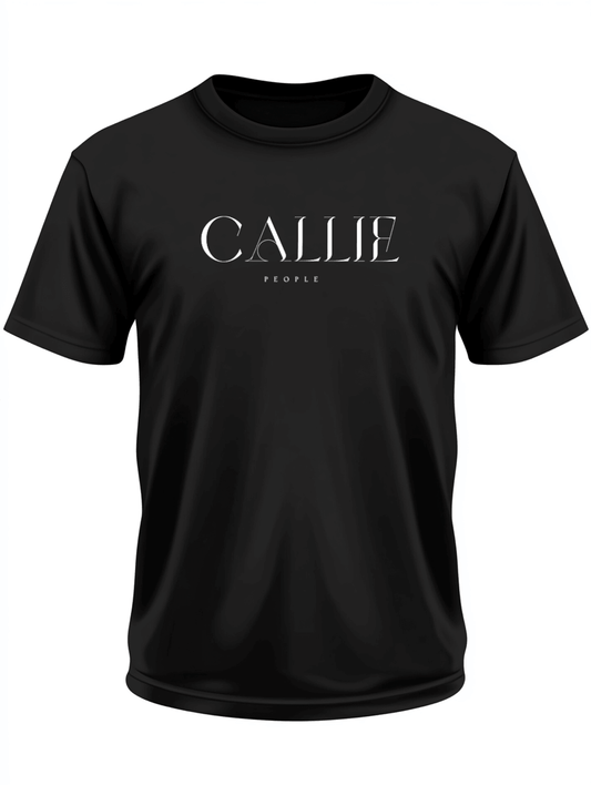 CALLIE Personalized T-Shirt - Black & Green Design