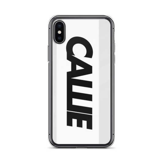 CALLIE Personalized Phone Case - Black & White Design