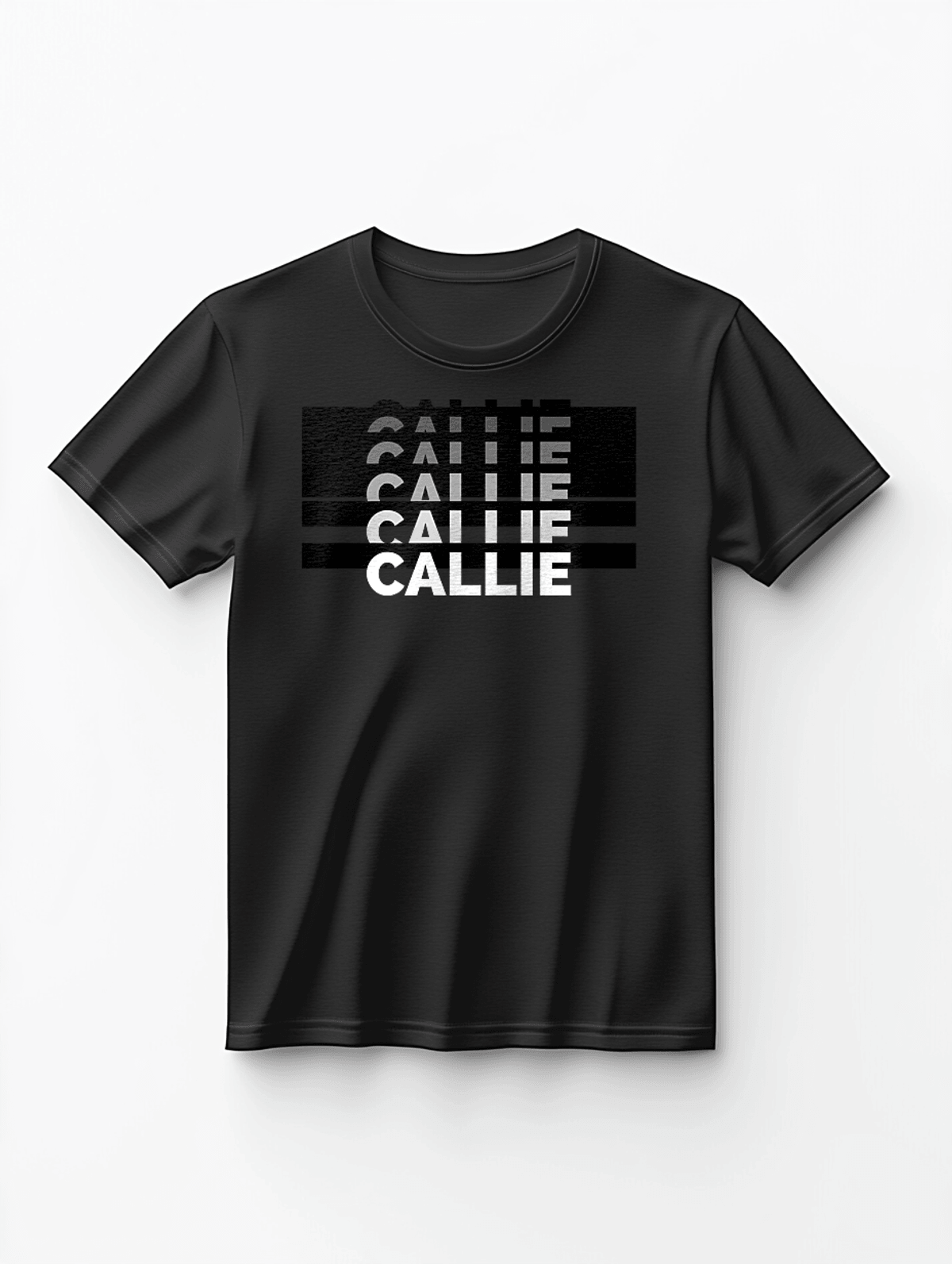 CALLIE's Gradient Design Personalized T-Shirt