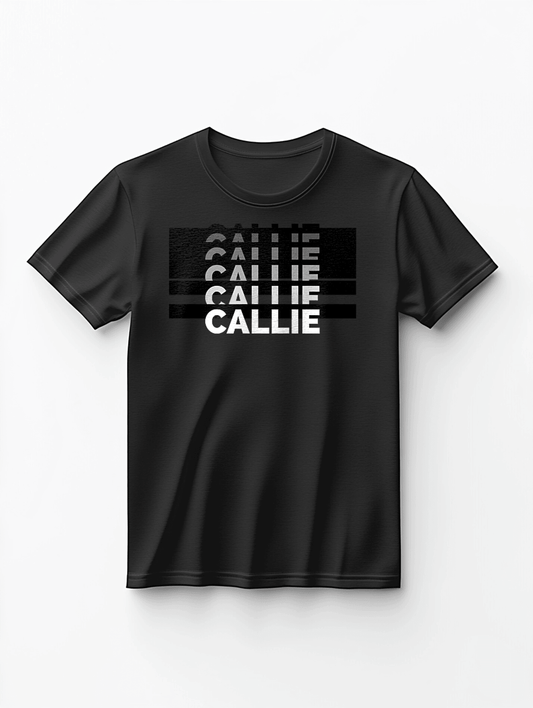 CALLIE's Gradient Design Personalized T-Shirt