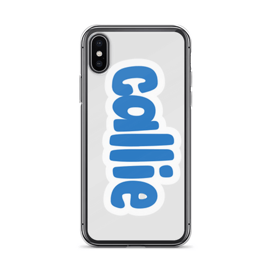 CALLIE Personalized Phone Case - Bold Blue Design
