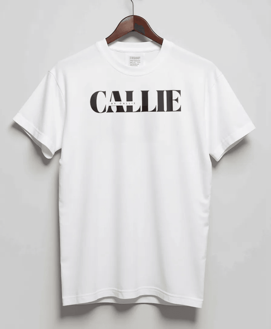 CALLIE Personalized T-shirt - Chic Typography