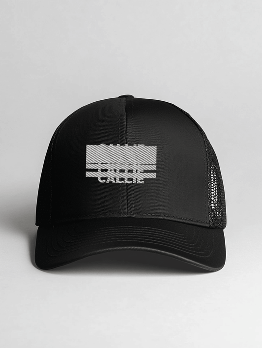 CALLIE Personalized Cap - Sleek Black Style