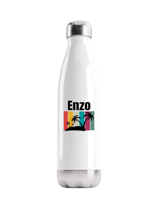 ENZO's Tropical Water Bottle | Vibrant Design