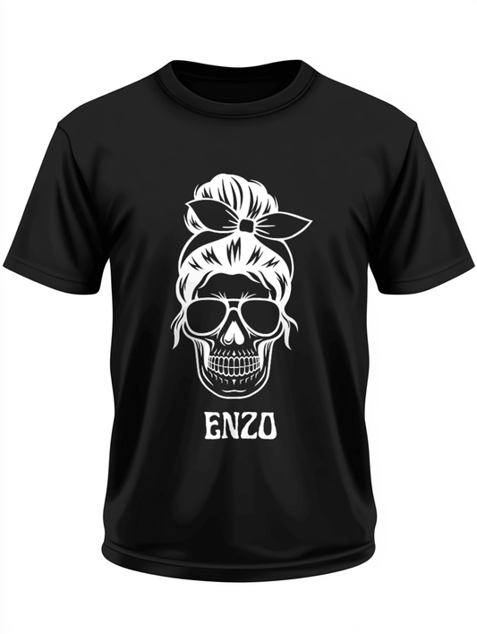 Personalized "ENZO" Design T-Shirt with Bold ENZO Print