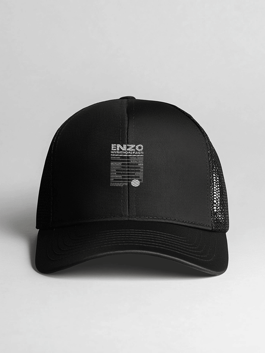 Modern ENZO Cap - Personalized Grid Pattern Design