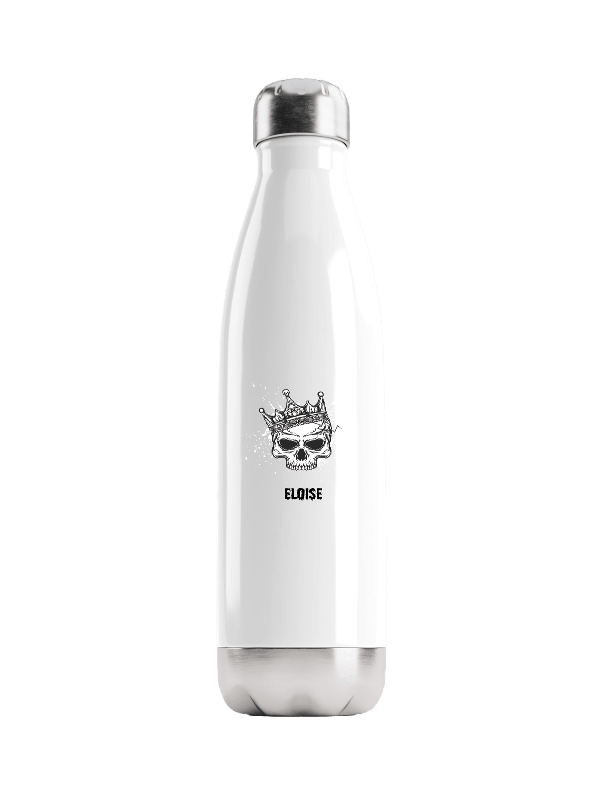 ELOISE Personalized Water Bottle - Skull Design
