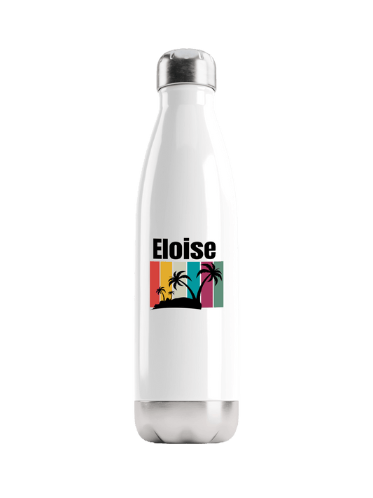 ELOISE Tropical Island Personalized Water Bottle