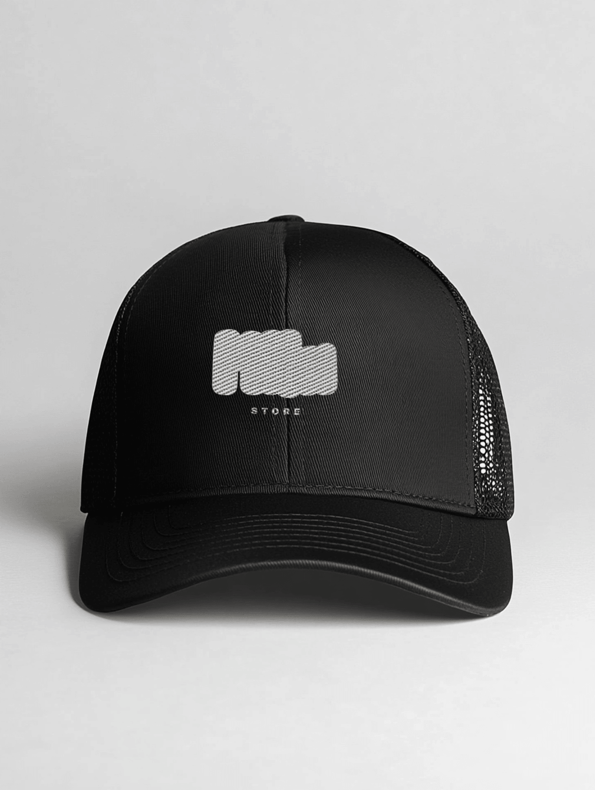 MILA's Personalized Black Hat - Chic Design