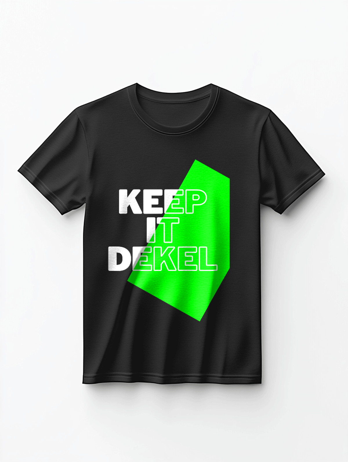 DEKEL Personalized T-Shirt - Bold Design