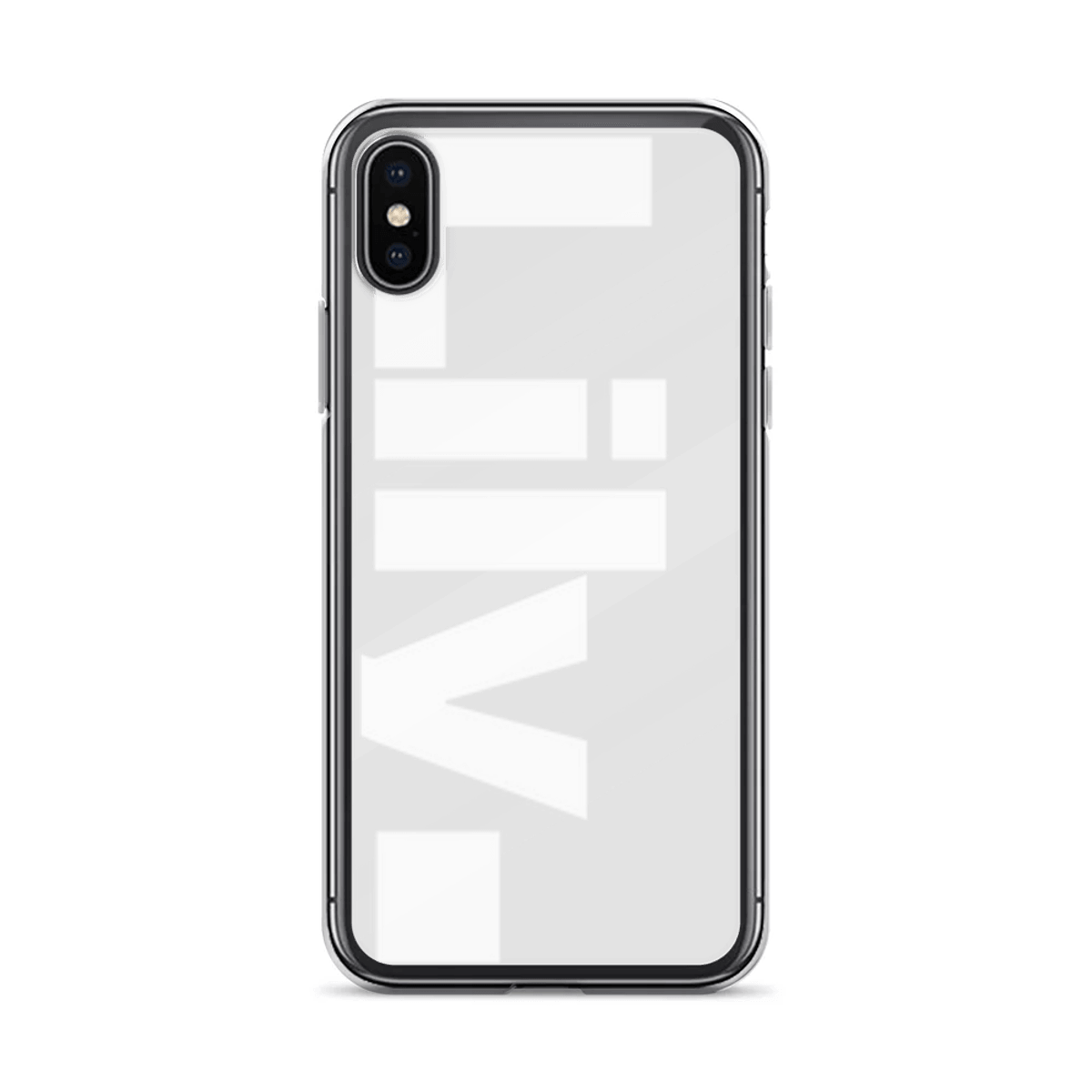 Sleek LILY Personalized Phone Case - Black, White & Gradient Design