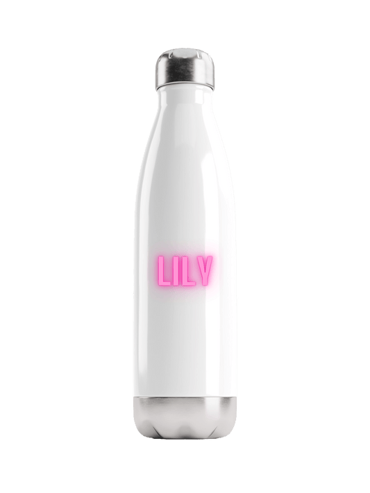 LILY Personalized Water Bottle - Sleek Design