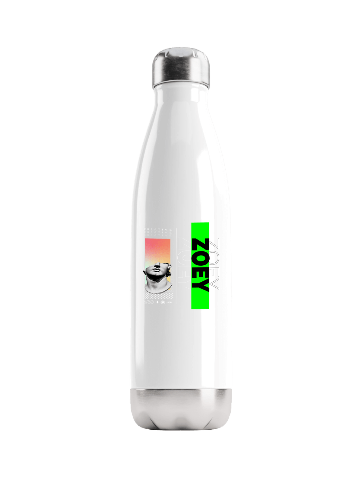 ZOEY's Gradient Water Bottle - Sleek Design