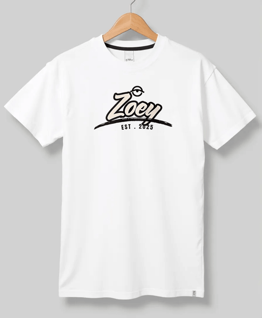 ZOEY Personalized T-Shirt - EST. 2025 Edition