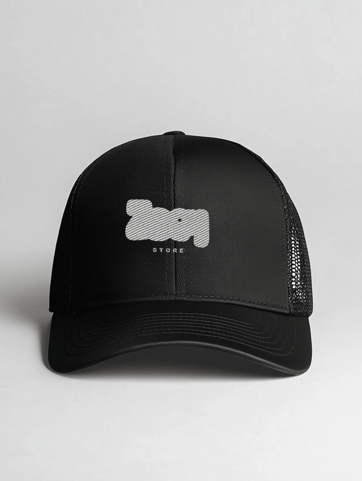 ZOEY's Personalized Black Hat - Chic Design